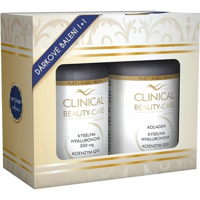 Clinical Beauty-Care Kolagén + Kyselina hyalurónová + Koenzým Q10 60 tabliet
