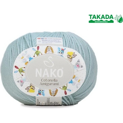 Nako Cotonella Amigurumi Barva: modro-šedá světlá - 10471