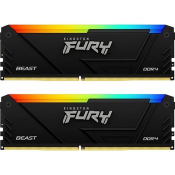 Image 1 of Kingston FURY Beast RGB 8GB (2x4GB) DDR4 3600MHz KF436C17BB2A/8