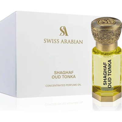 Swiss Arabian Shaghaf Oud Tonka parfémovaný olej unisex 12 ml