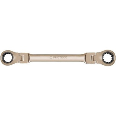 Proteco kľúč očkoplochý račňový s kĺbom 08 x 09 mm 42.18-346-08x09
