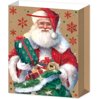 Raya Toys Подаръчна торбичка Raya Toys Дядо Коледа, 55 см