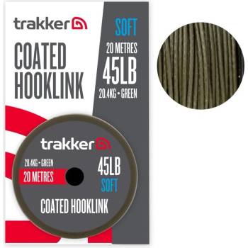 Nikl Trakker Products Trakker Náväzcová šnúra Soft Coated Hooklink 20 m 45 lb 20,4 kg 20 m