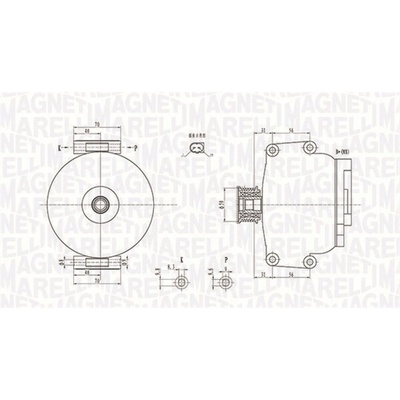 MAGNETI MARELLI generAtor 063731846010