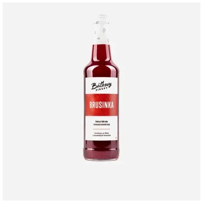 Báťkovy sirupy Brusinkový sirup 12 x 500 ml