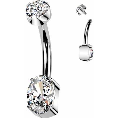 S4U Piercing do pupíku TITAN TIT1383-C