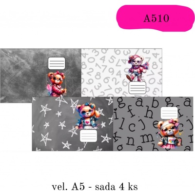 Obaly na sešity A5 A510