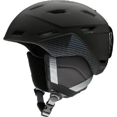 Lyžařská helma Smith Mission - Matte Black Stripes 55-59 2024/25
