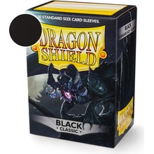 Dragon Shield Standard Sleeves Black classic Obaly 100 ks