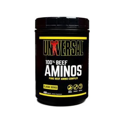 Телешки аминокиселини UNIVERSAL, 100% Beef Aminos 400 tabs. , 1475