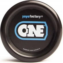 Yoyofactory ONE plastové začátečnické yoyo na triky Černá