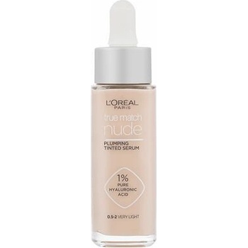 L'Oréal Paris True Match Nude Plumping Tinted Serum make-up na všetky typy pleti 0,5-2 Very Light 30 ml