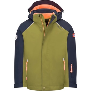 TROLLKIDS Детско ски яке Trollkids Kid's Holmenkollen Snow Jacket Pro Ski jacket - Spruce Green / Navy - размер 104 (EU) (703-2238-1713)