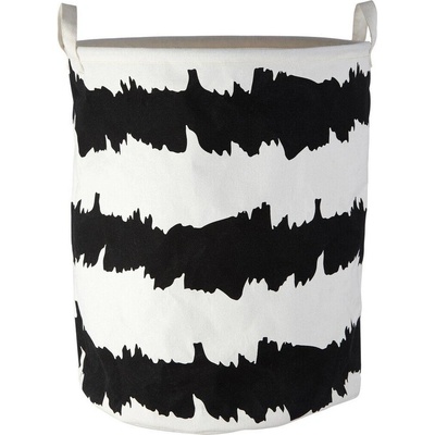 Premier Housewares Черно-бял текстилен кош за пране Harga - Premier Housewares (1901894)