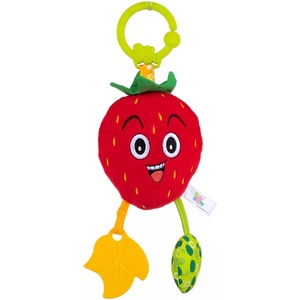 Balibazoo Бебешка висяща играчка Bali Bazoo - Ягода (107660)