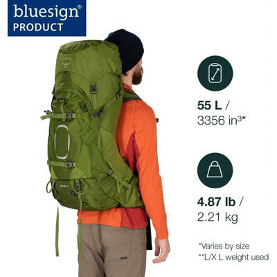 Osprey Farpoint 55 Gopher Green 55 L Batoh