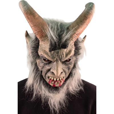 Maska čert Barnabáš s vlasy a vousy – Zboží Dáma