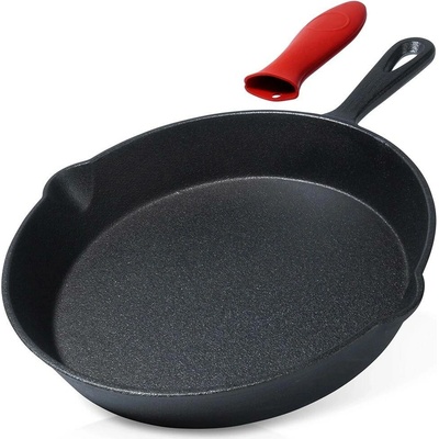 Litinová pánev s silikonovým návlekem 25 cm