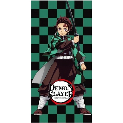 Halantex Plážová osuška Zabijak démonov Demon Slayer 70 x 140 cm
