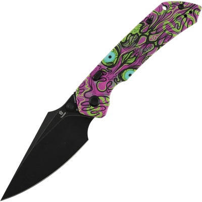Tenable Fenrir Blackwash D2 Jade G10 with Purple Undead Print B1034H17