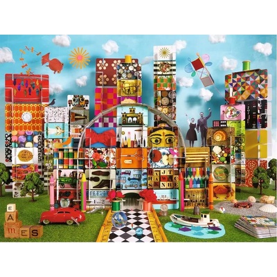 Ravensburger - Puzzle House of Cards Fantasy - 1 500 piese