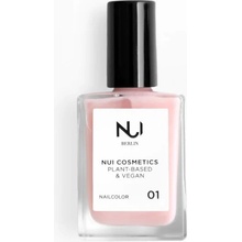 NUI Cosmetics Přírodní lak na nehty 01 ROSÉ 14 ml