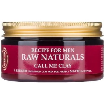 Recipe for Men Raw Naturals Call Me Clay - глина за коса (100 мл) Стайлинг zа коса