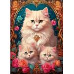 Bluebird Puzzle - Puzzle The Cat Trio - 300 piese