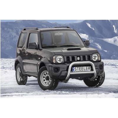 STEELER Predný ochranný rám nerez s EC homologáciou SUZUKI JIMNY, 2012-2018