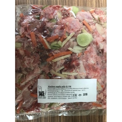 Barf Me! Kachno vepřo zelo 0,5 kg