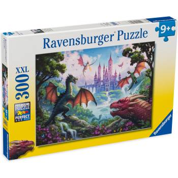 Ravensburger Пъзел Ravensburger от 300 XXL части - Гневът на драконите (13356)