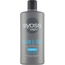 Syoss Men Clean & Cool šampón 440 ml