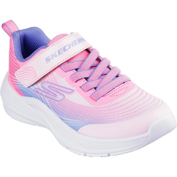 Skechers Маратонки Skechers Kids' Gore And Strap Ombre Sparkle Mesh Microspec Runners - Pink/Multi
