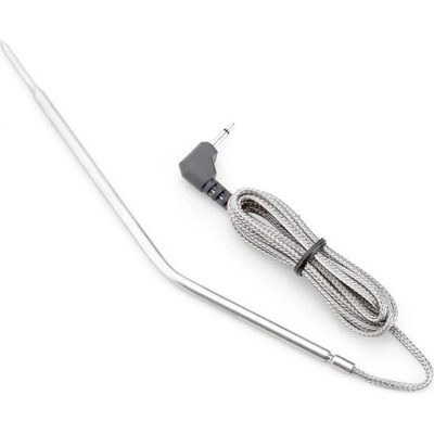 ThermoPro náhradná sonda pre digitálny zakrivený teplomer, strieborná, čierny konektor, 1ks TPW-01