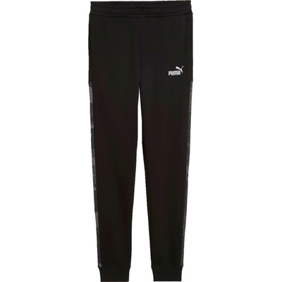 Puma ESSENTIALS CAMO SWEAT PANTS Černá Bílá