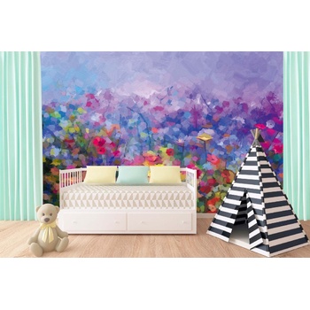 DIMEX ART s. r. o Самозалепваща се флизелинова фототапета картина - абстрактна маслена картина 375 x 250 см