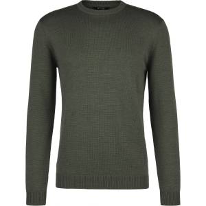Stoic Мъжки вълнен пуловер Stoic MerinoKnit MMXX. Kniva Sweater Merino jumper - Dark Olive / Melange - размер XXL (005-5605-0315)