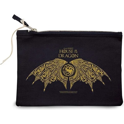 ABY style Козметична чантичка - Домът на дракона, синя