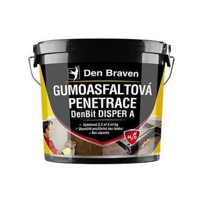 Den Braven Gumoasfaltová penetrace DenBit DISPER A Typ: kbelík, Barva: černá, v balení: 5 kg