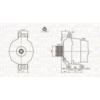 Generátor MAGNETI MARELLI 063731639010