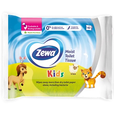 Zewa KIDS детска влажна тоалетна хартия (zewa98-097)