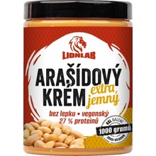 Lionlab Arašídový krém 1000 g extra jemný