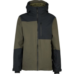 Stoic Мъжко ски яке Stoic MountainWool AsplidenSt. III Ski Jacket - Dark Olive / Black - размер 3XL (004-7015-0116)