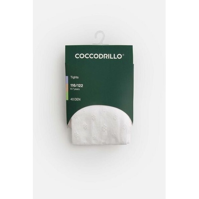 Coccodrillo ponožky biely