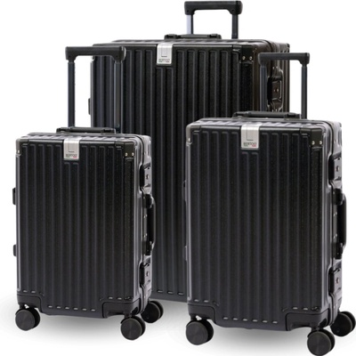 BERTOO Palermo černý set 3v1 99l, 60l 36l