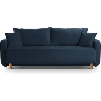 Micadoni Тъмносин разтегателен диван с място за съхранение 231 cm Elen - Micadoni (MIC_3SF2_211_F1_ELEN4)