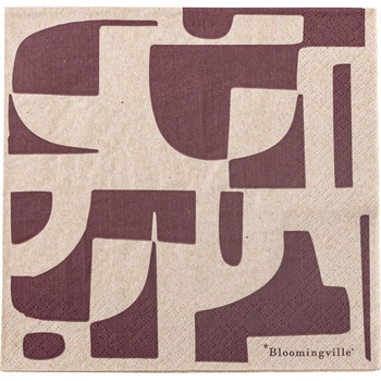 Bloomingville Хартиени салфетки Olica 33 x 33 см 20 бр (82062821)