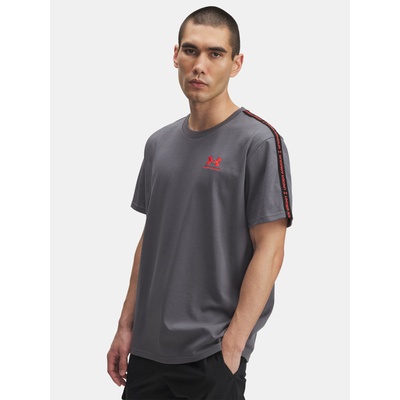 Under Armour Мъжка тениска Under Armour UA Icon HWT Tee Taping-GRY Under Armour | Siv | МЪЖЕ | S