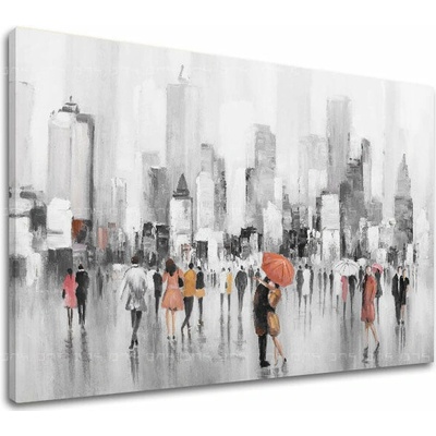 Obraz na plátne ĽUDIA - 120x80 cm