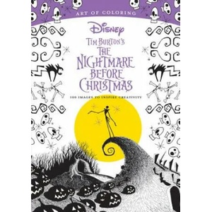 Art Of Coloring: Tim Burton's The Nightmare Before Christmas (ISBN: 9781484789742)